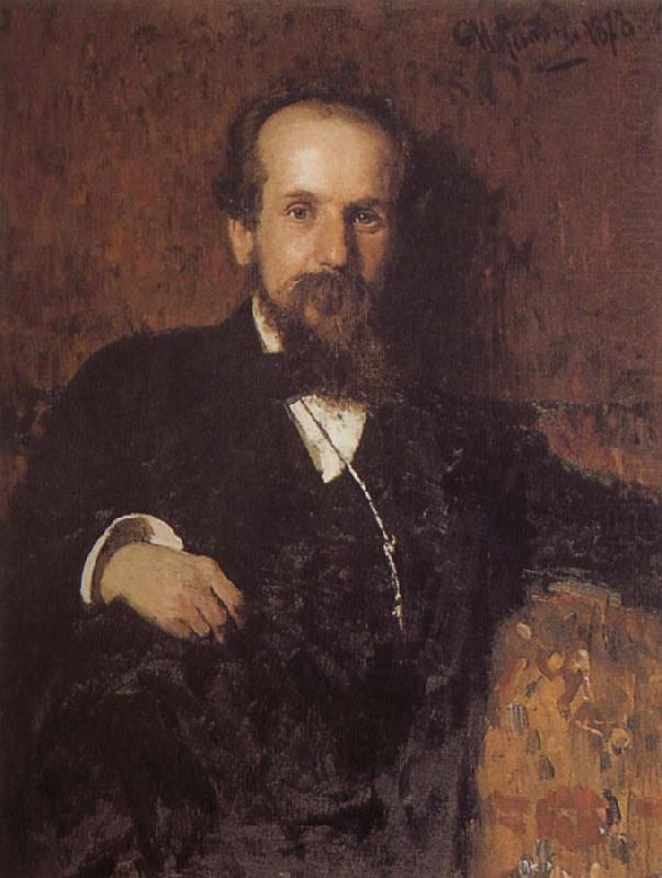 Agrees Si Qiake the husband portrait, Ilia Efimovich Repin